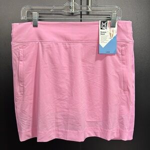 Members Mark Mid Rise Stretch Skort,hip zipper pockets,built in mesh shorts